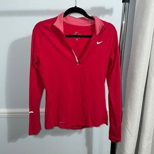 Nike dry fit quarter zip jacket. Sz. Medium